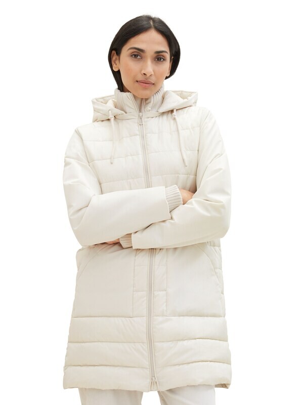 Tom Tailor Hybridemantel, cold beige