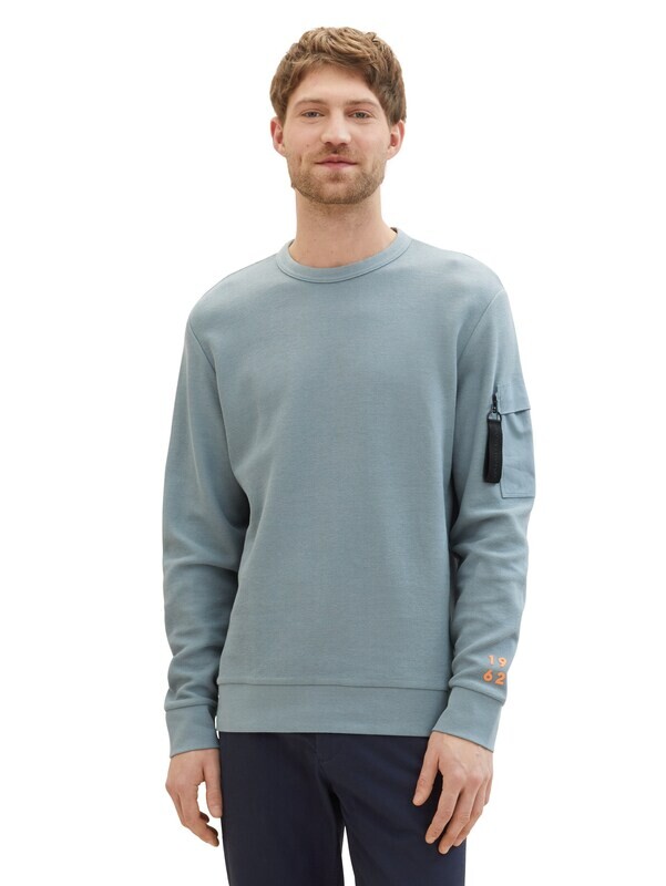 Tom Tailor Trui, grey mint