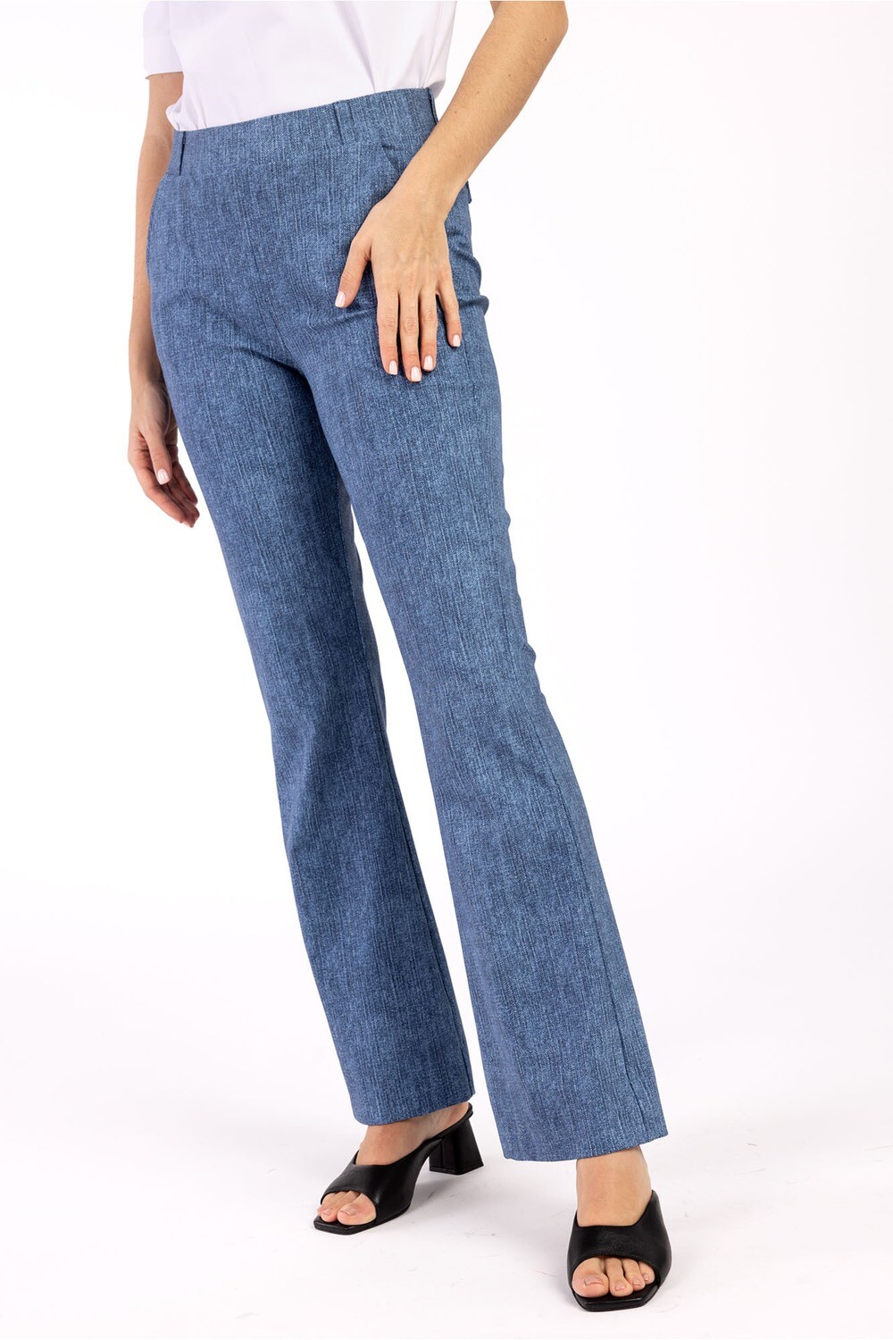 Studio Annenloes Flair jeans trousers, blauw