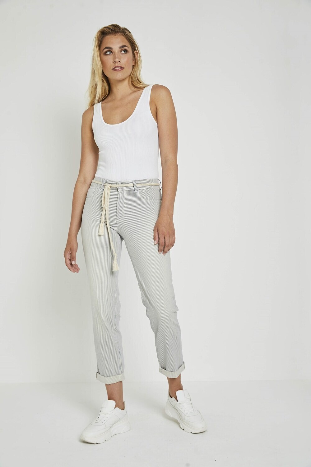 Parami Bobby / Spring Stripes, Navy