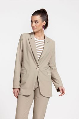Studio Anneloes Franny rib blazer, clay