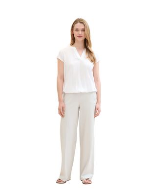 Tom Tailor Gedessineerde blouse, White