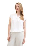 Tom Tailor Gedessineerde blouse, White