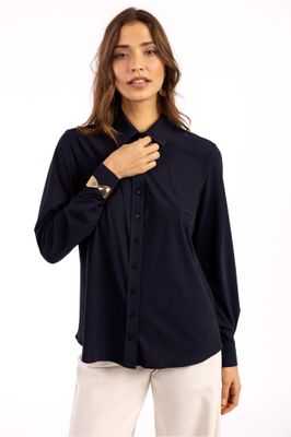Studio Anneloes Bobby blouse, dark blue