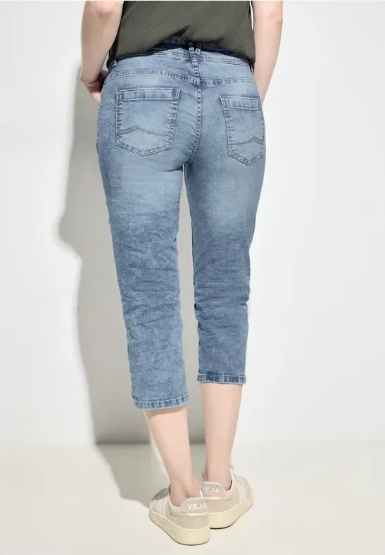 Cecil 3/4 jeans, authentic used wash