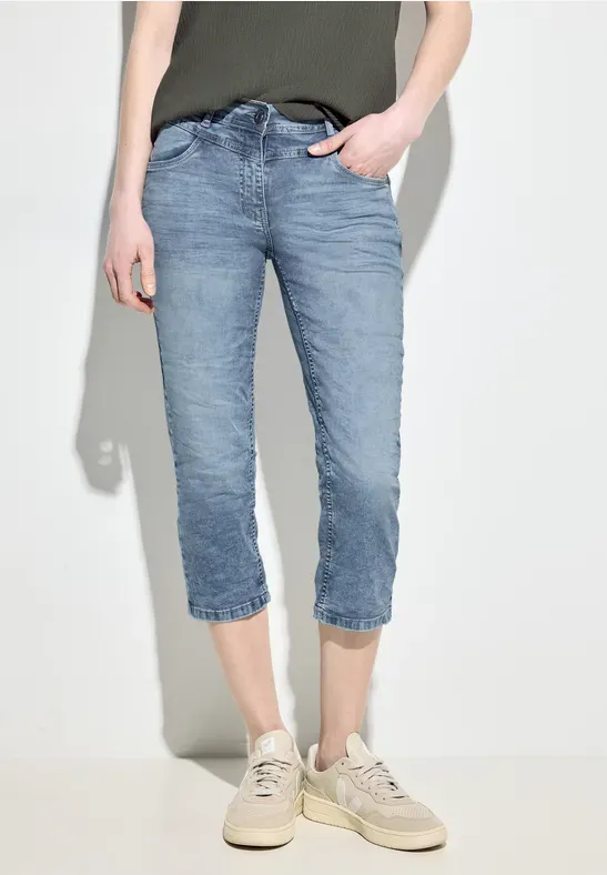 Cecil 3/4 jeans, authentic used wash
