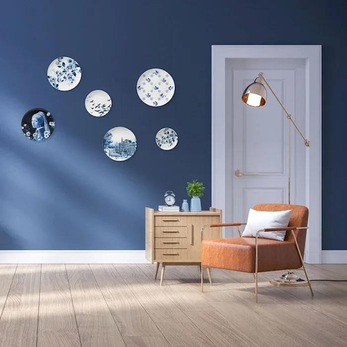 Heinen Bord Vermeer Meisje met de parel, delfts blauw