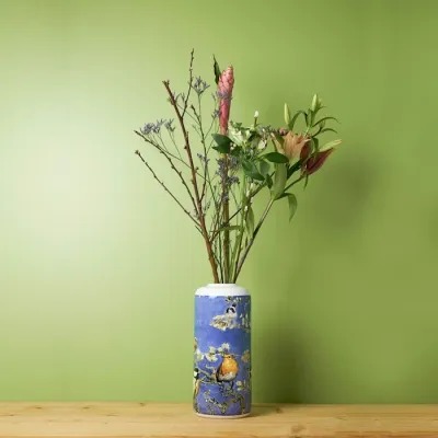 Heinen Cilindervaas Vogels Van Gogh