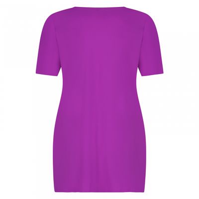 Plus Basics Tee Round Neck, cyclam