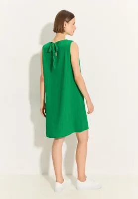 Cecil Zomerjurk met structuur, fresh apple green