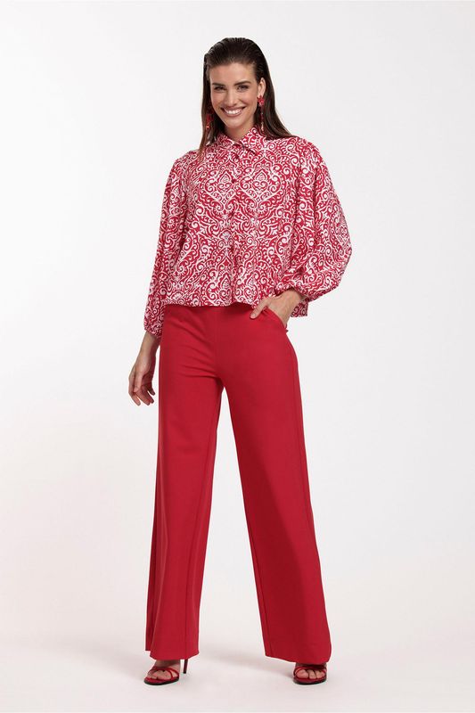 Studio Anneloes Joley paisley blouse, rood