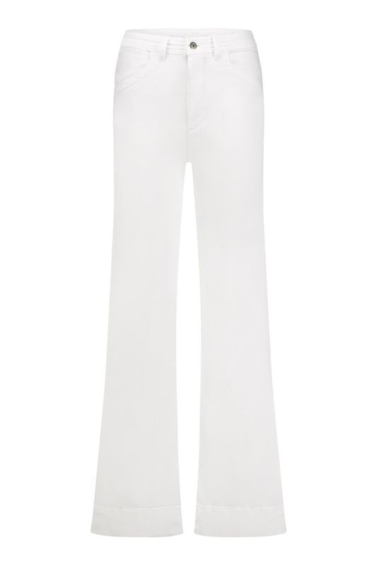 Studio Anneloes Victoria denim trousers, wit