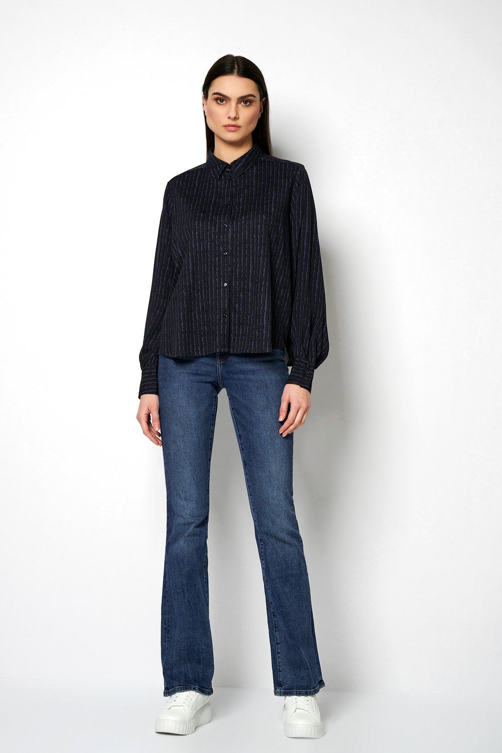 Desoto blouse Lena, blauw