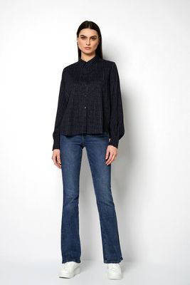 Desoto blouse Lena, blauw