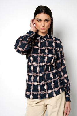 Desoto blouse Pia, multicolour