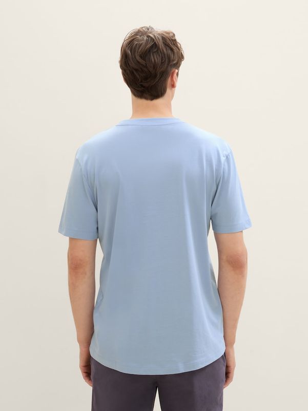 Tom Tailor Basic T-shirt, Brunnera Blue