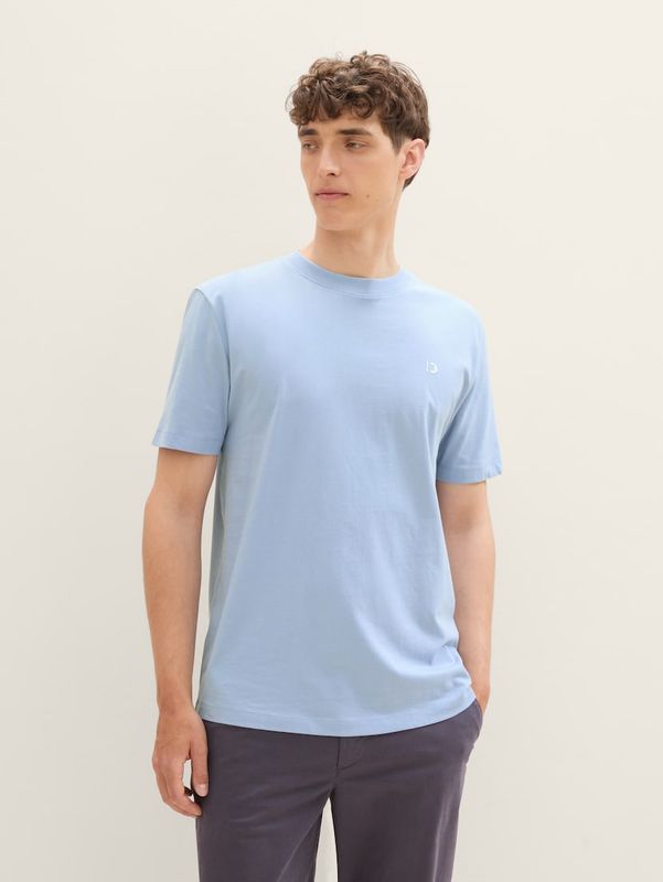Tom Tailor Basic T-shirt, Brunnera Blue
