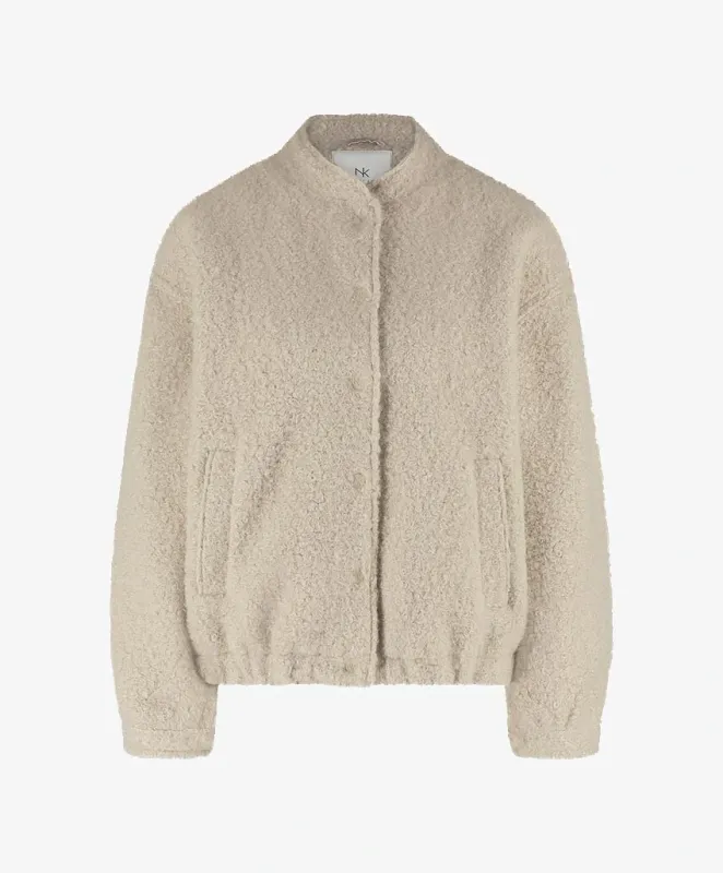 Nukus Baltimore Jacket Boucle, Sand