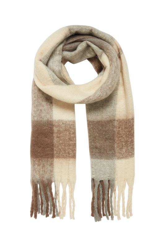 Fransa Windy shawl, walnut mix