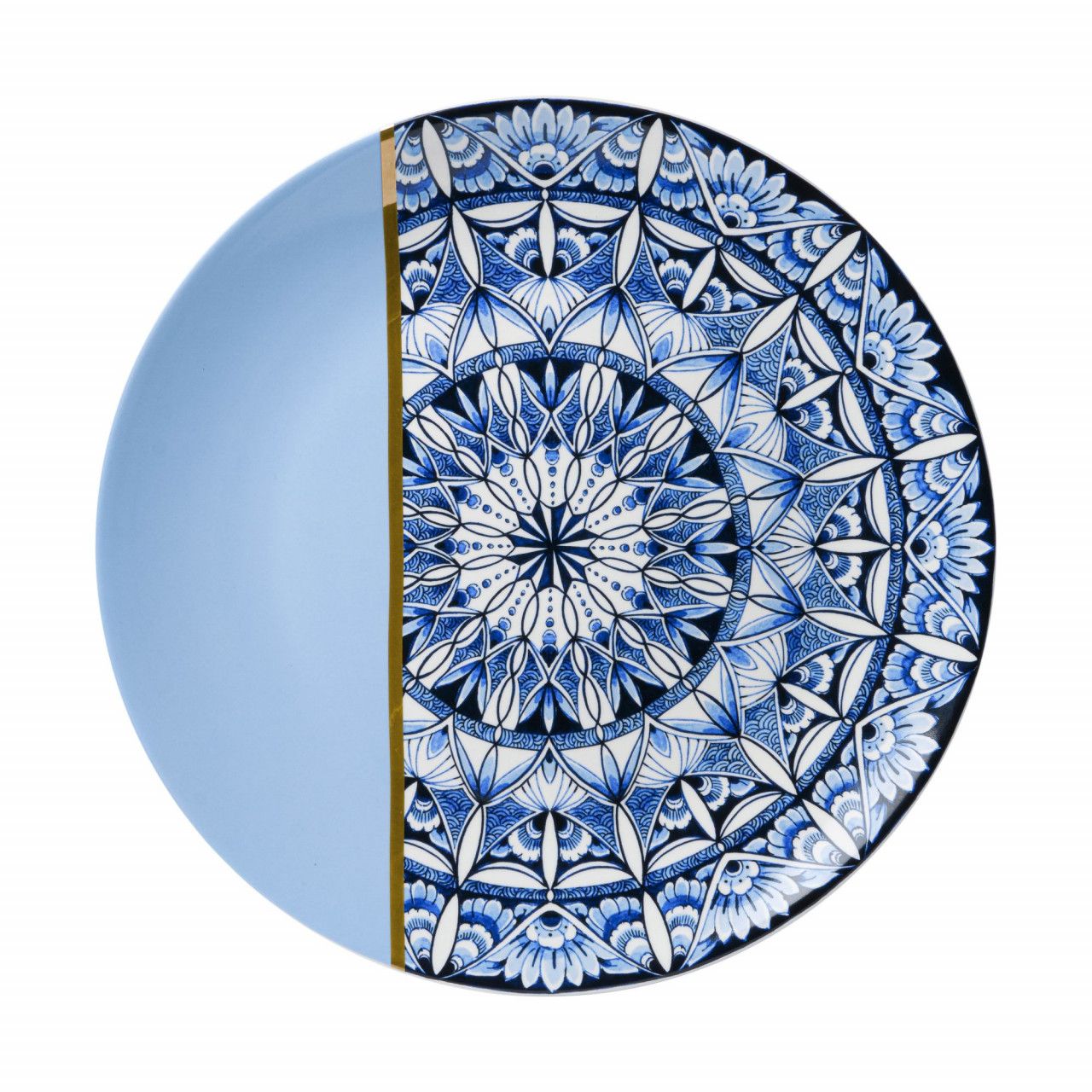 Heinen Wandbord Mandala blauw