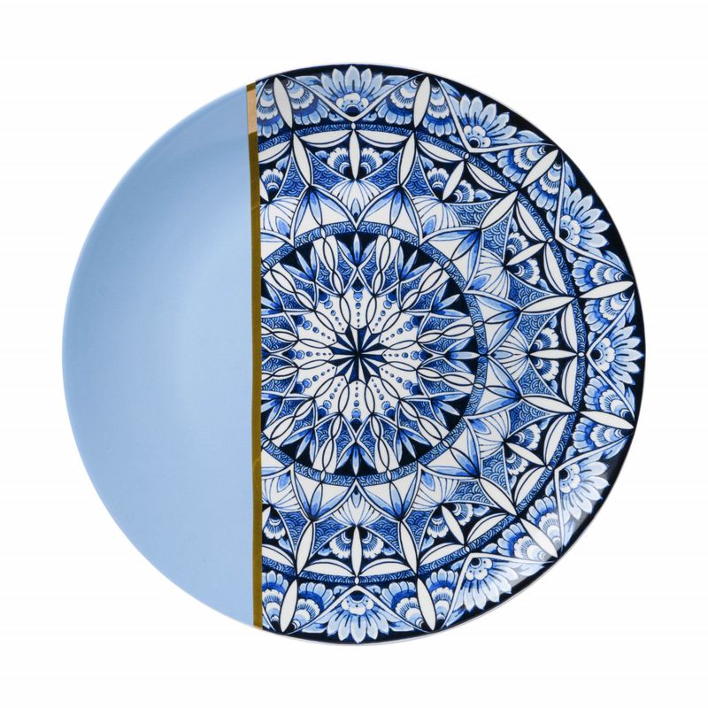 Heinen Wandbord Mandala blauw