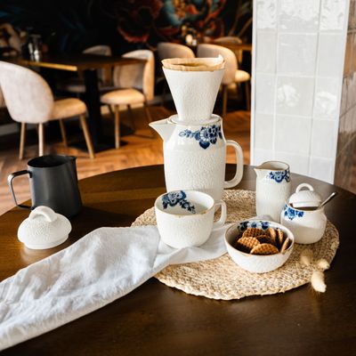 Heinen Blauw Bloesem mok, delfts blauw