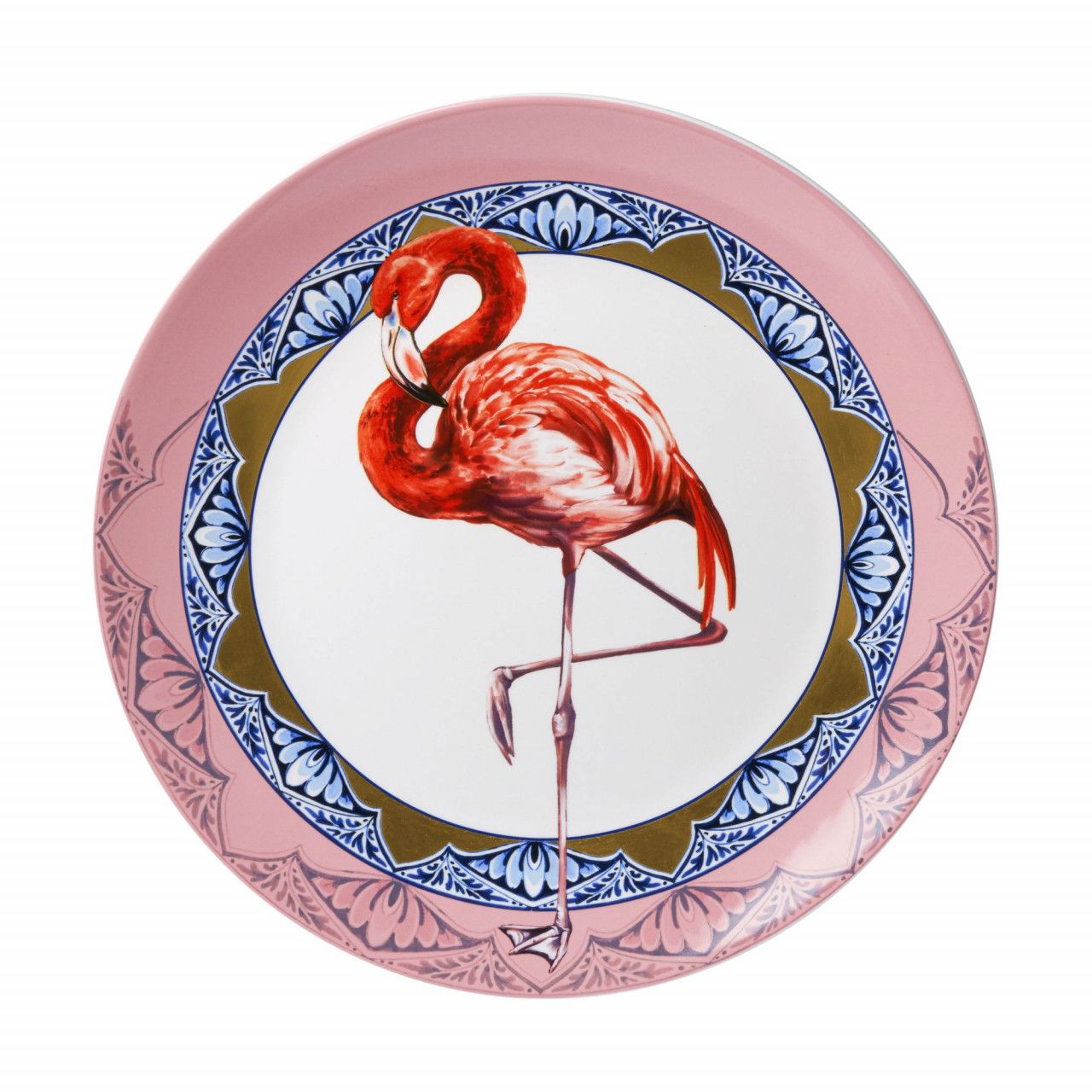 Heinen Wandbord Mandala flamingo