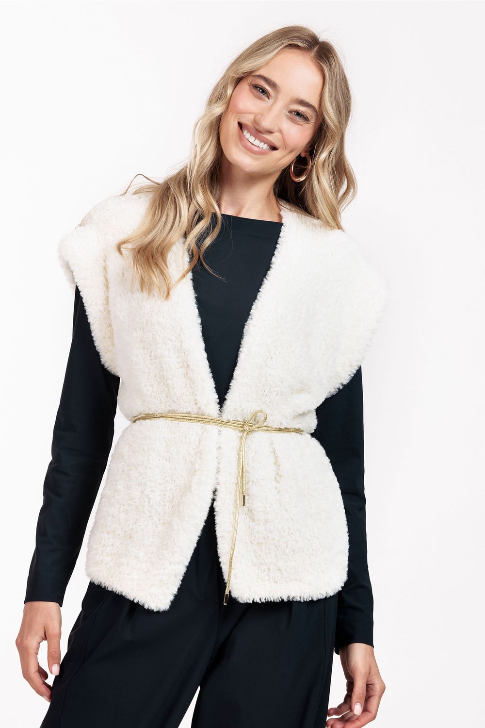 Studio Anneloes Marly fluffy waistcoat, kit