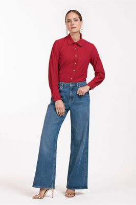 Studio Anneloes Lexie denim trousers, mid jeans