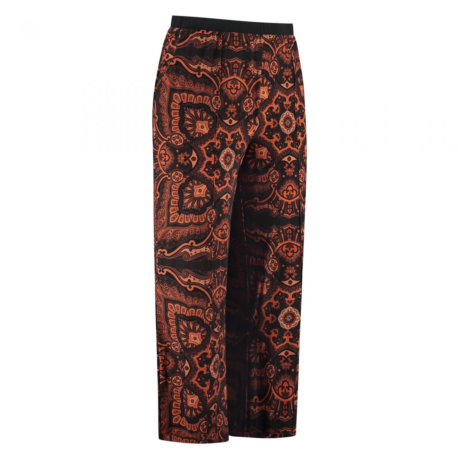 Plus Basic Pants Wide, Persian Paisley