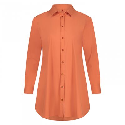 Plus Basic Blouse Long LS, Ginger