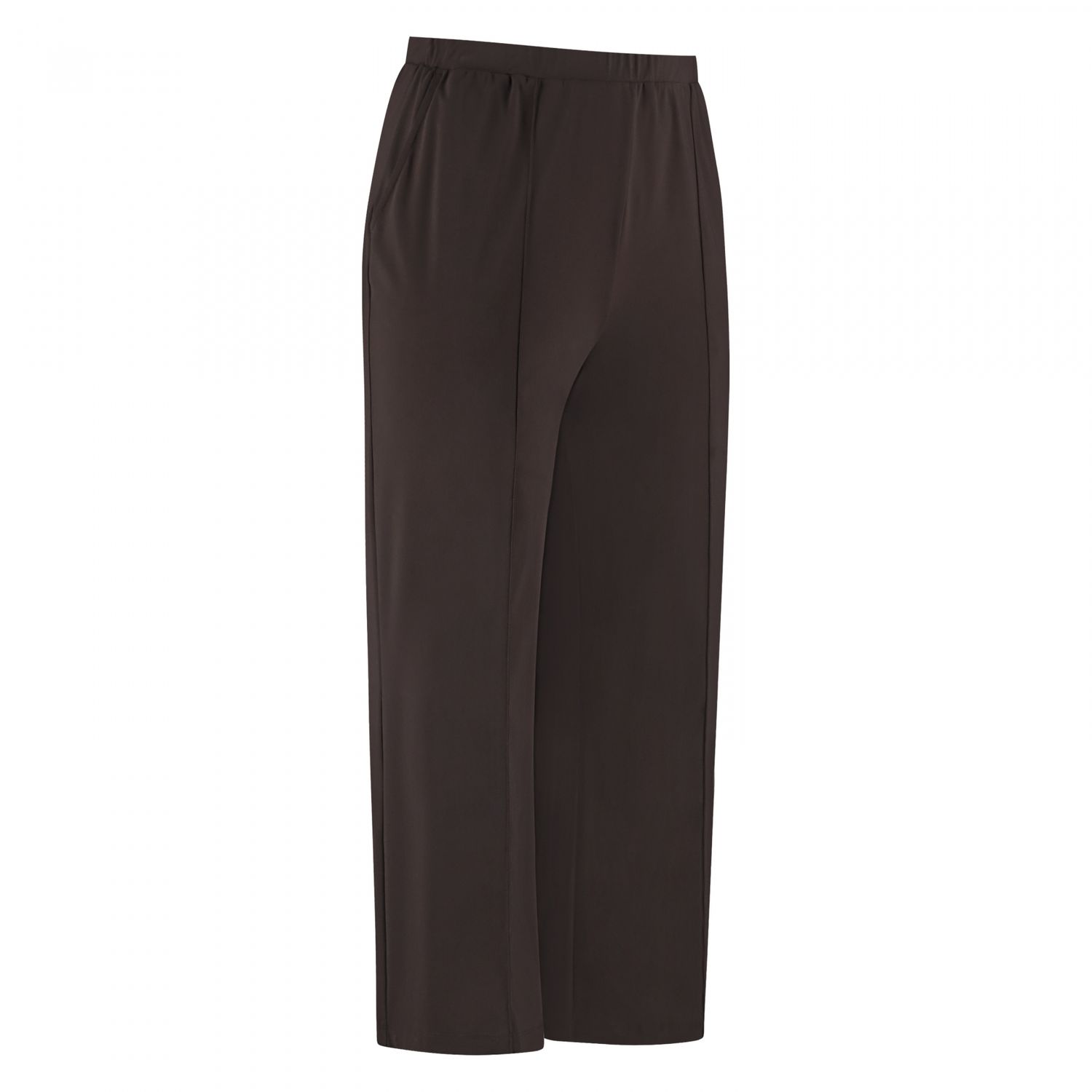 Plus Basic Pants Flair, Choclat