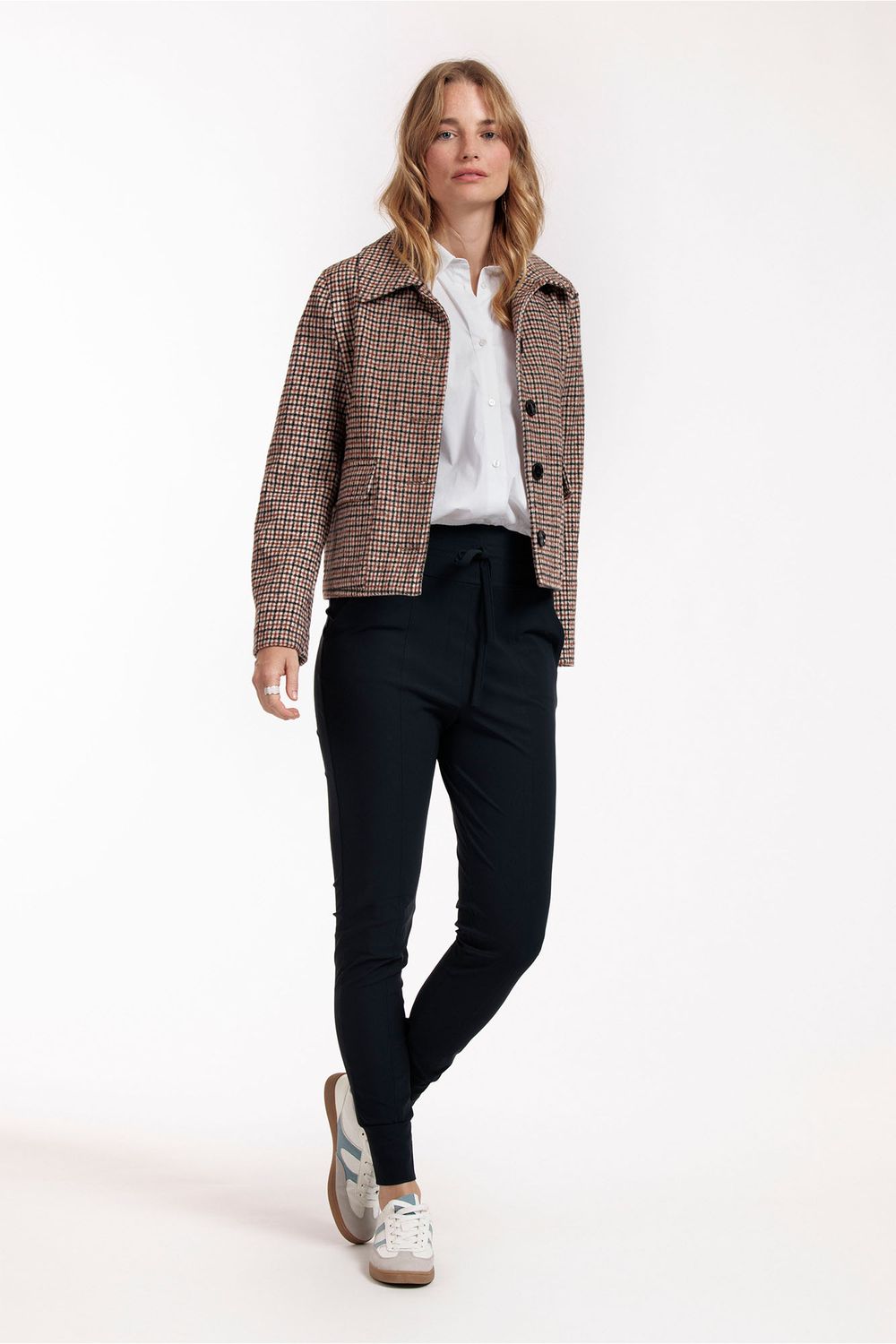 Studio Anneloes Franka trousers, dark blue
