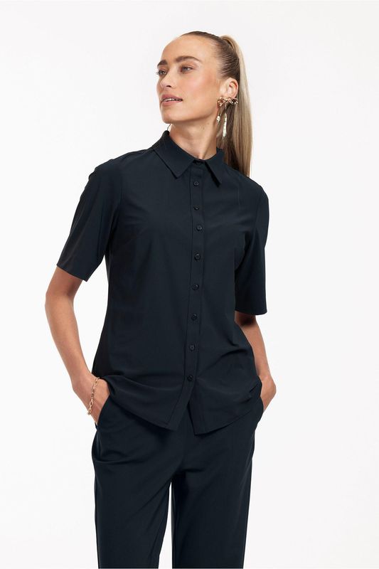 Studio Anneloes Poppy SSL shirt, dark blue