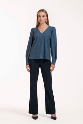 Studio Anneloes Les denim top, jeans