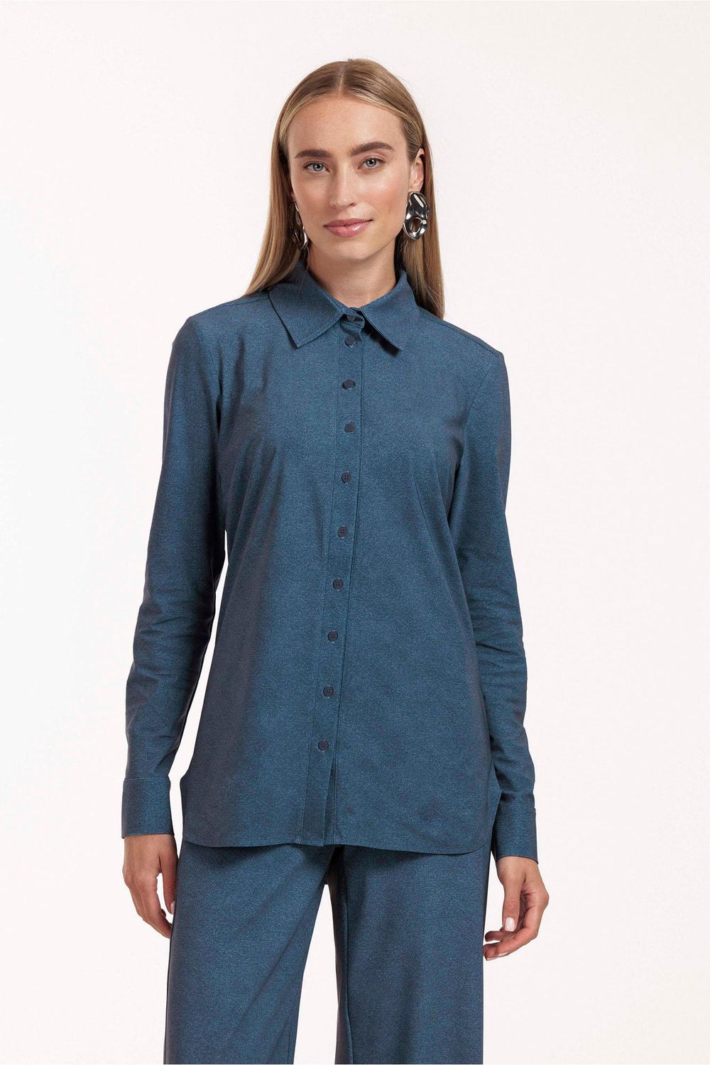 Studio Anneloes Poppy denim blouse, jeans