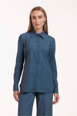 Studio Anneloes Poppy denim blouse, jeans