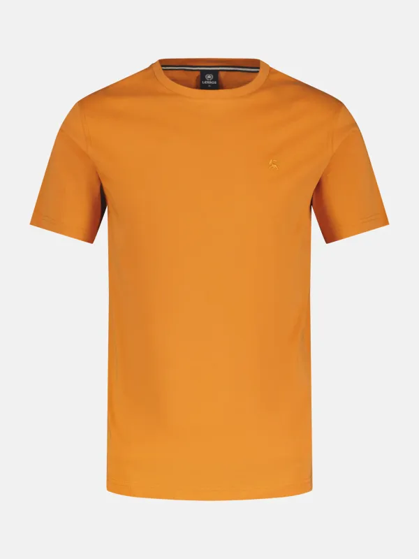 Lerros basic T-shirt, pumpkin orange