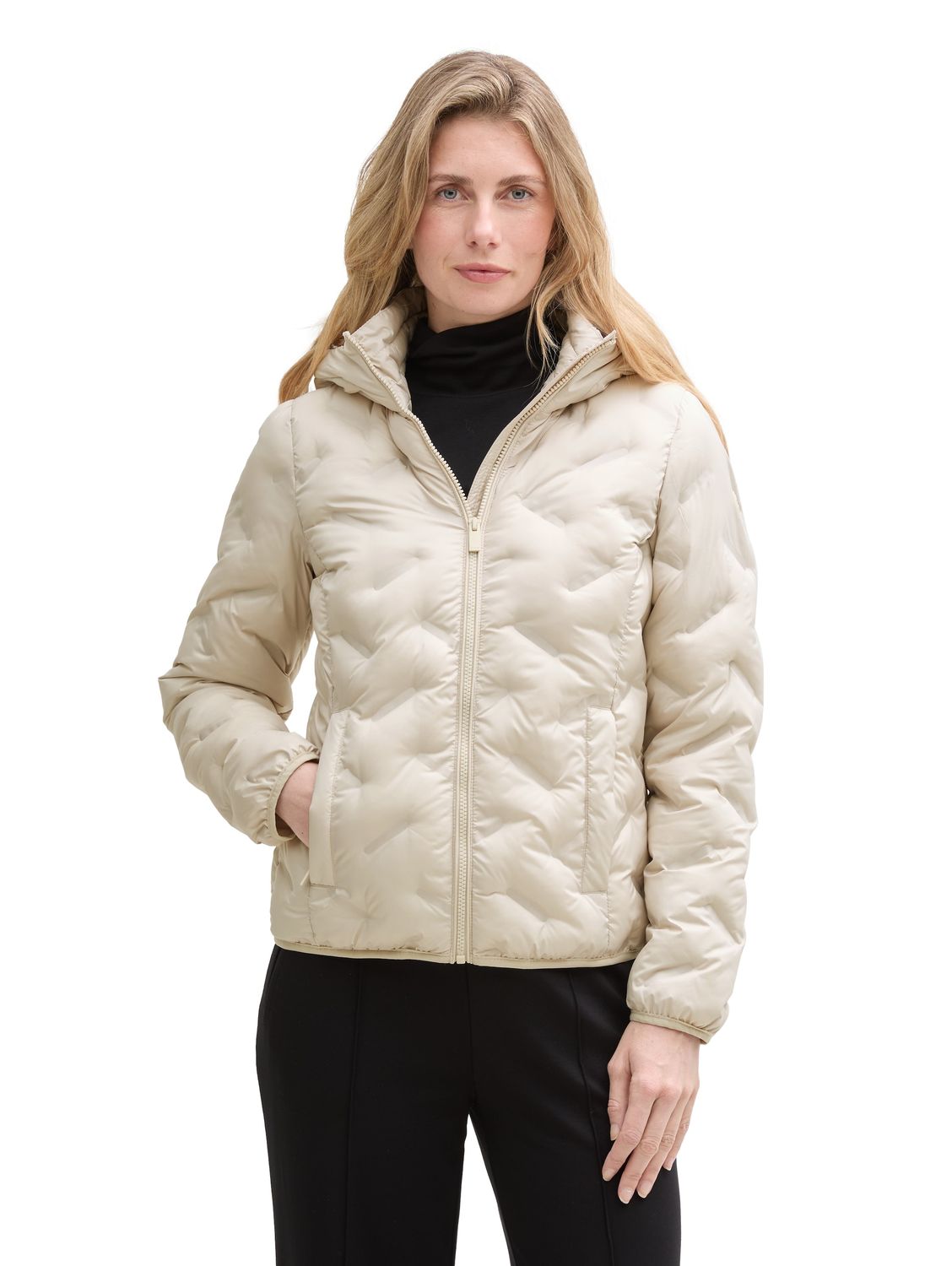 Tom Tailor Hybrid jacket, sand stone beige