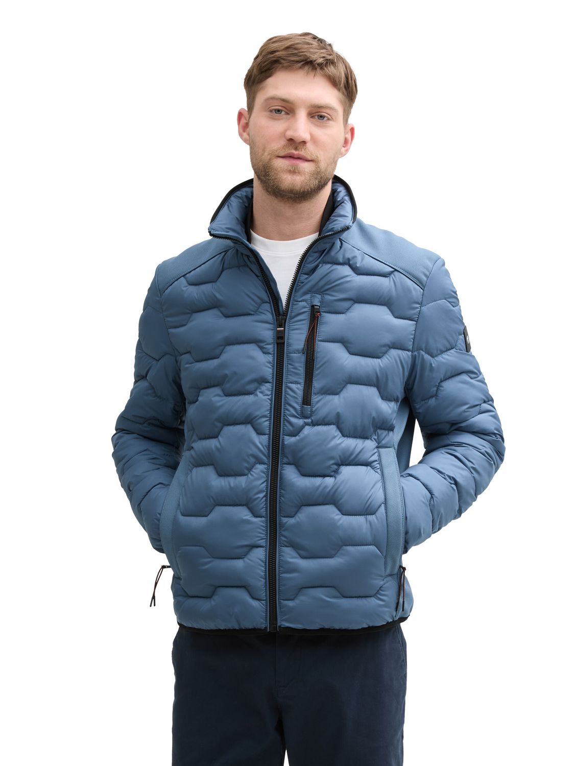 Tom Tailor hybrid jacket, mystical blue