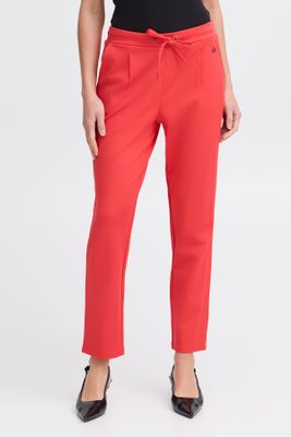 Fransa stretch broek,Poinsettia