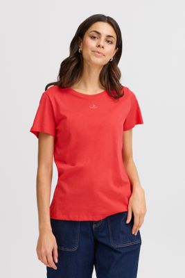 Fransa tima tee 1 T-shirt, Poinsettia mix
