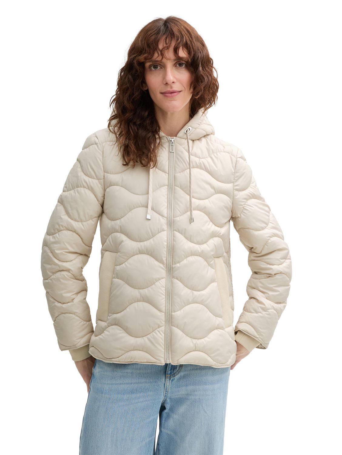 Tom Tailor Jas, sand stone beige
