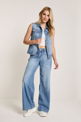 Para Mi - Lisa (Gilet) / Daily Denims, Cosmic Blue