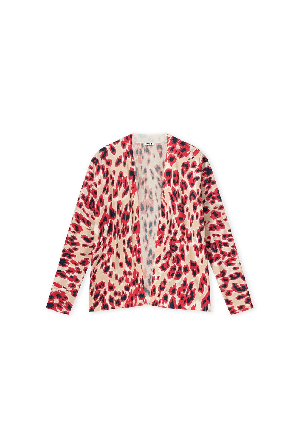 Kyra Leopard Gonja, tomato red