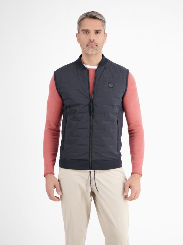 Lerros Vest van een hoogwaardige katoen-nylonmix, classic navy
