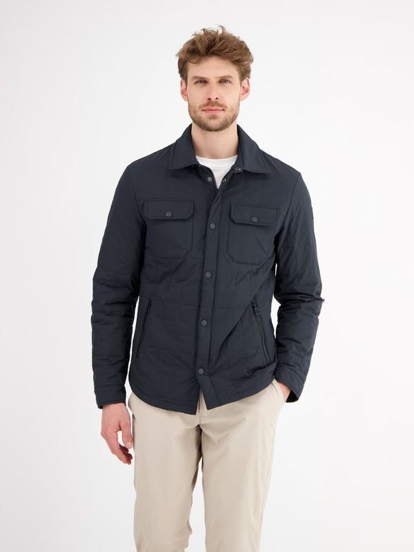 Lerros Overshirtjasje, licht gevoerd, BLUE NIGHT