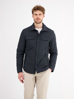 Lerros Overshirtjasje, licht gevoerd, BLUE NIGHT