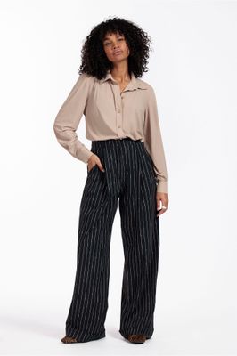 Studio Anneloes Bobby gold blouse, bruin