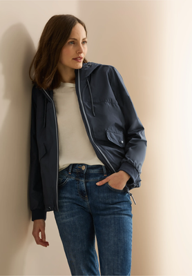 Cecil Windjack met zakken, dark navy blue
